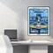 Phenom Gallery KC Royals/NY Yankees Matchup 18" x 24" Deluxe Framed Serigraph